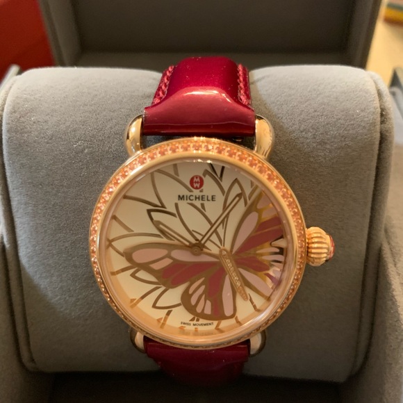 Michele Accessories - Michele Garden Party Collection watch